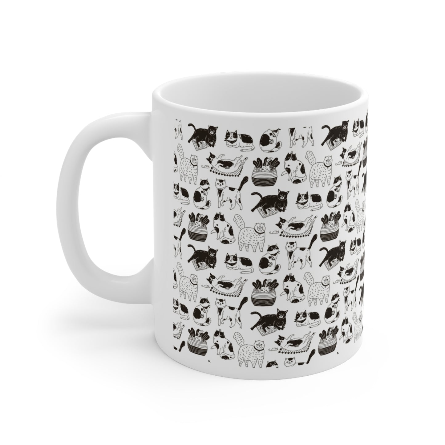 WHITE COFFEE MUG