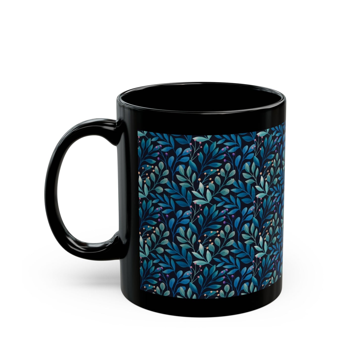 BLACK COFFEE MUG