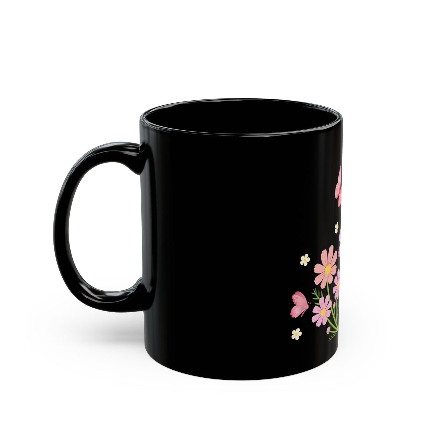 BLACK COFFEE MUG