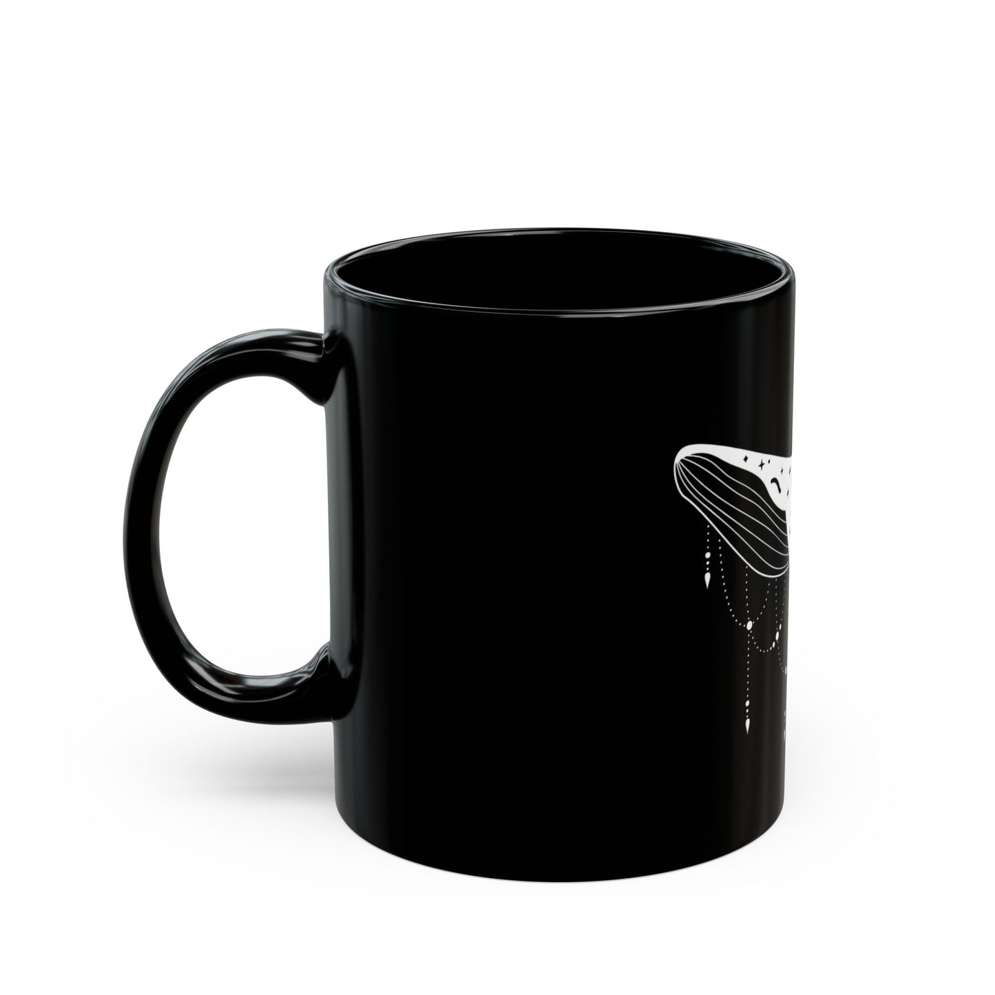 BLACK COFFEE MUG