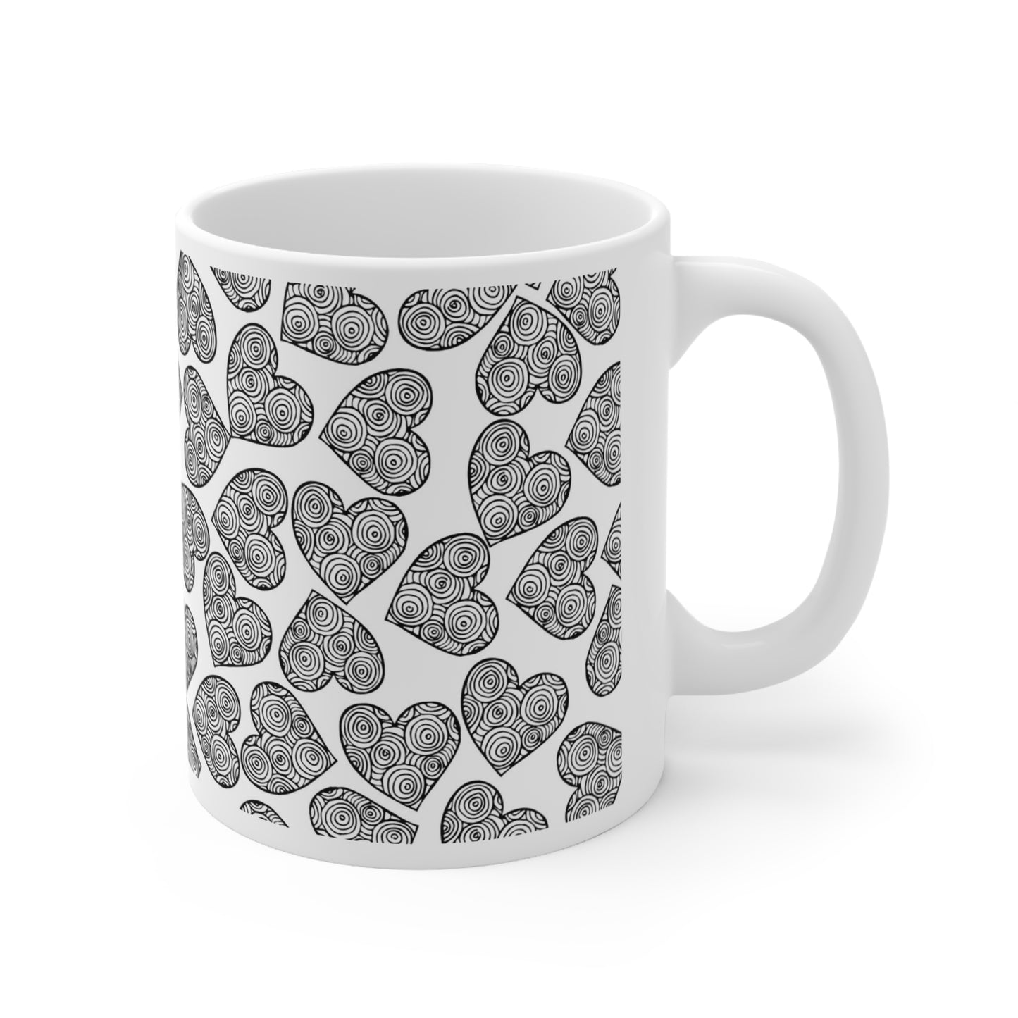 WHITE COFFEE MUG