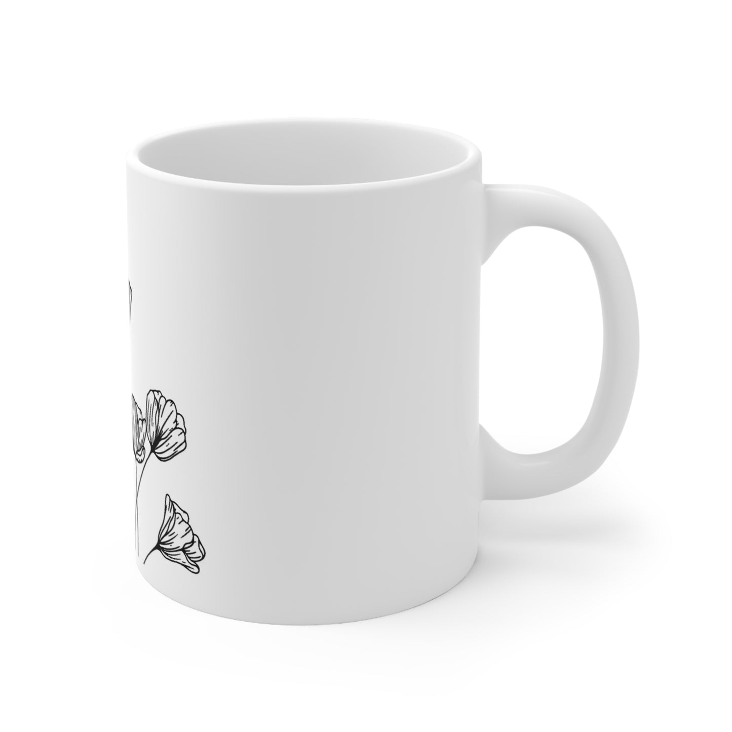 WHITE COFFEE MUG