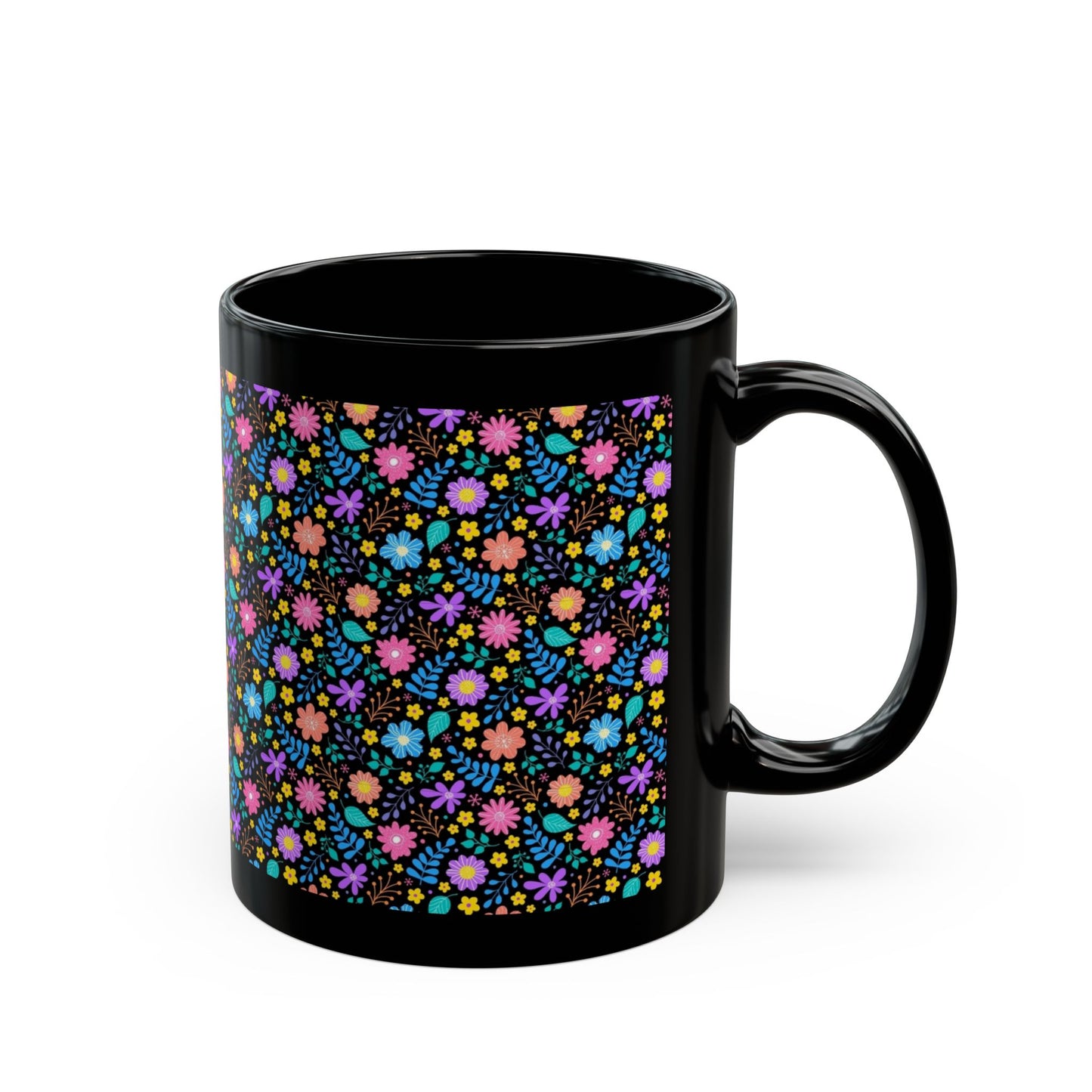 BLACK COFFEE MUG