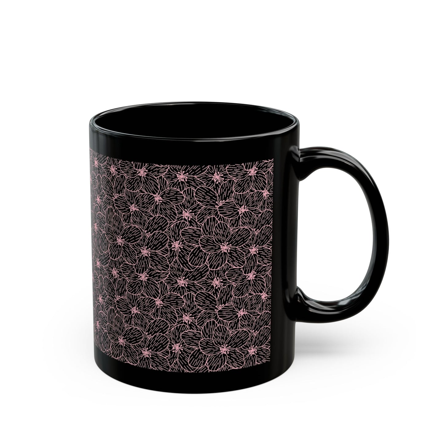 BLACK COFFEE MUG