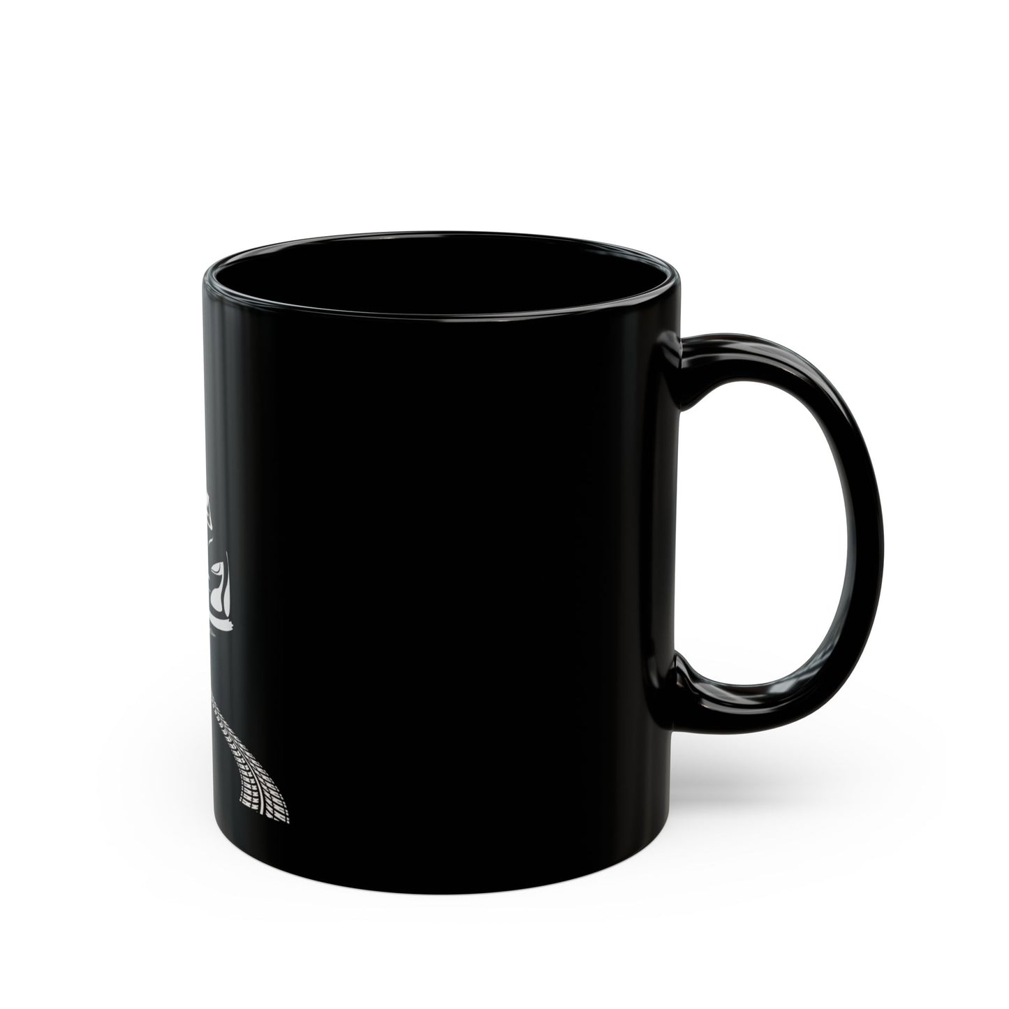 BLACK COFFEE MUG