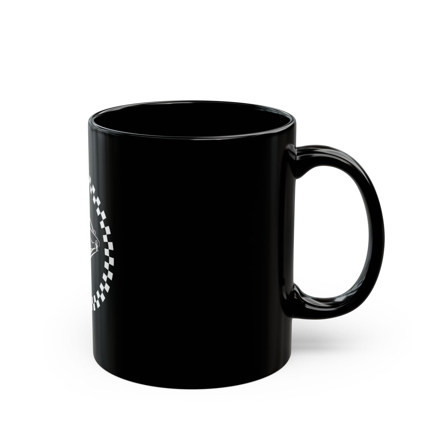 BLACK COFFEE MUG