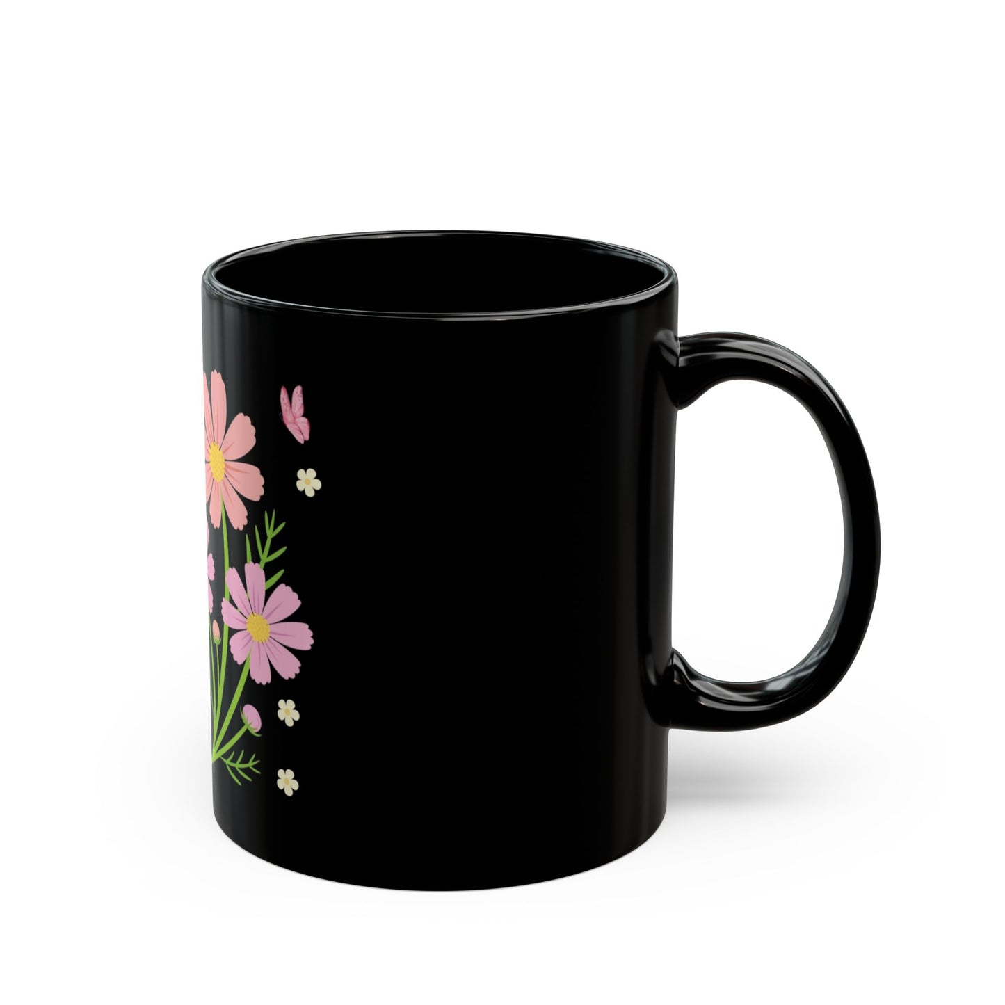 BLACK COFFEE MUG