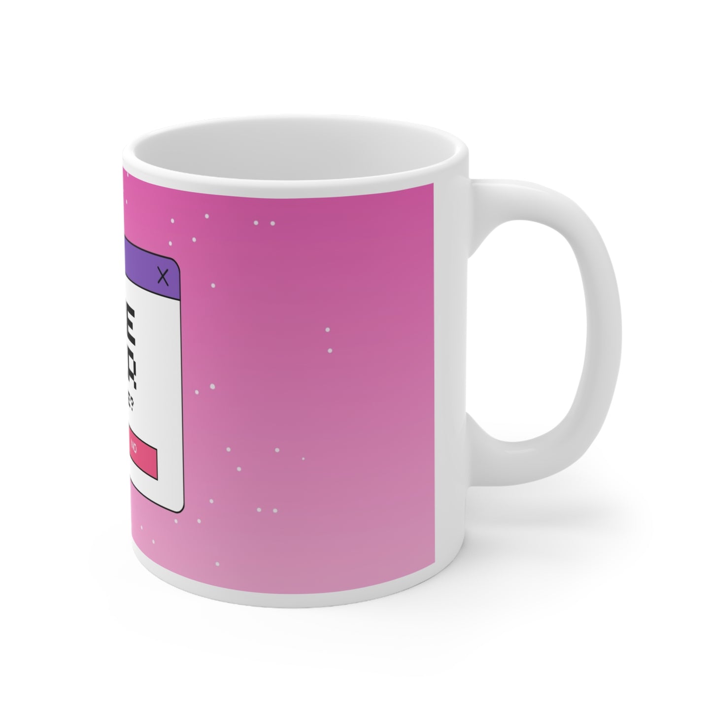 WHITE COFFEE MUG