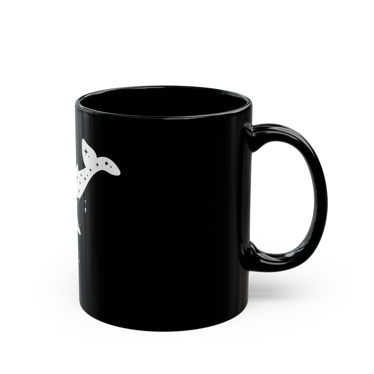 BLACK COFFEE MUG