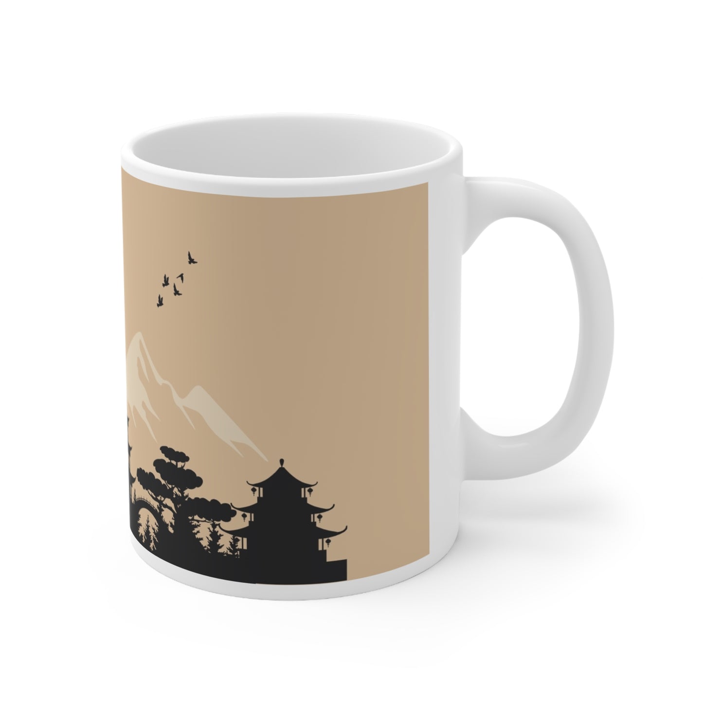 WHITE COFFEE MUG